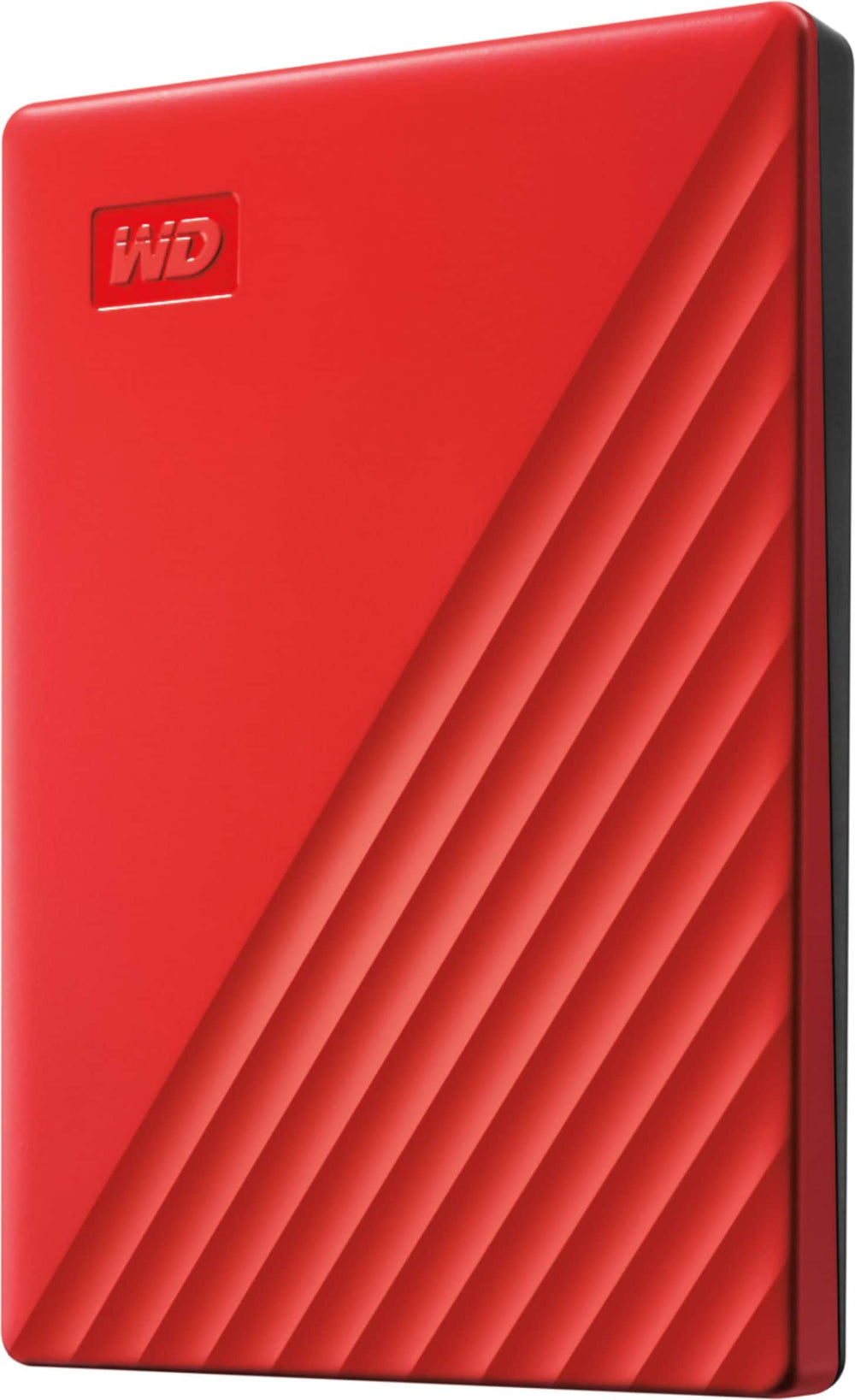 WD - My Passport 2TB External USB 3.0 Portable Hard Drive - Red_1