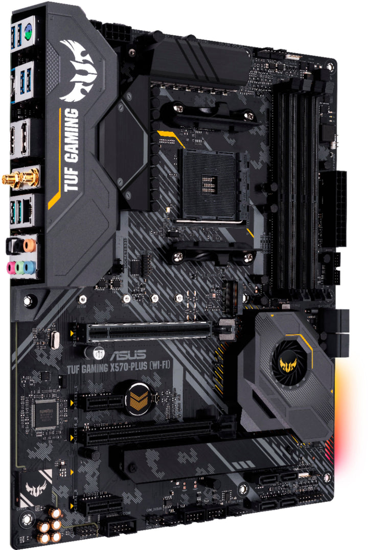 ASUS - TUF GAMING X570-PLUS (WI-FI) (Socket AM4) USB-C Gen2 AMD Motherboard with LED Lighting_5