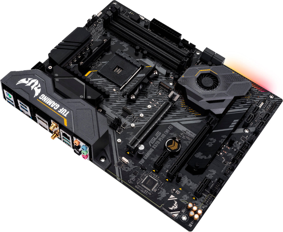 ASUS - TUF GAMING X570-PLUS (WI-FI) (Socket AM4) USB-C Gen2 AMD Motherboard with LED Lighting_3