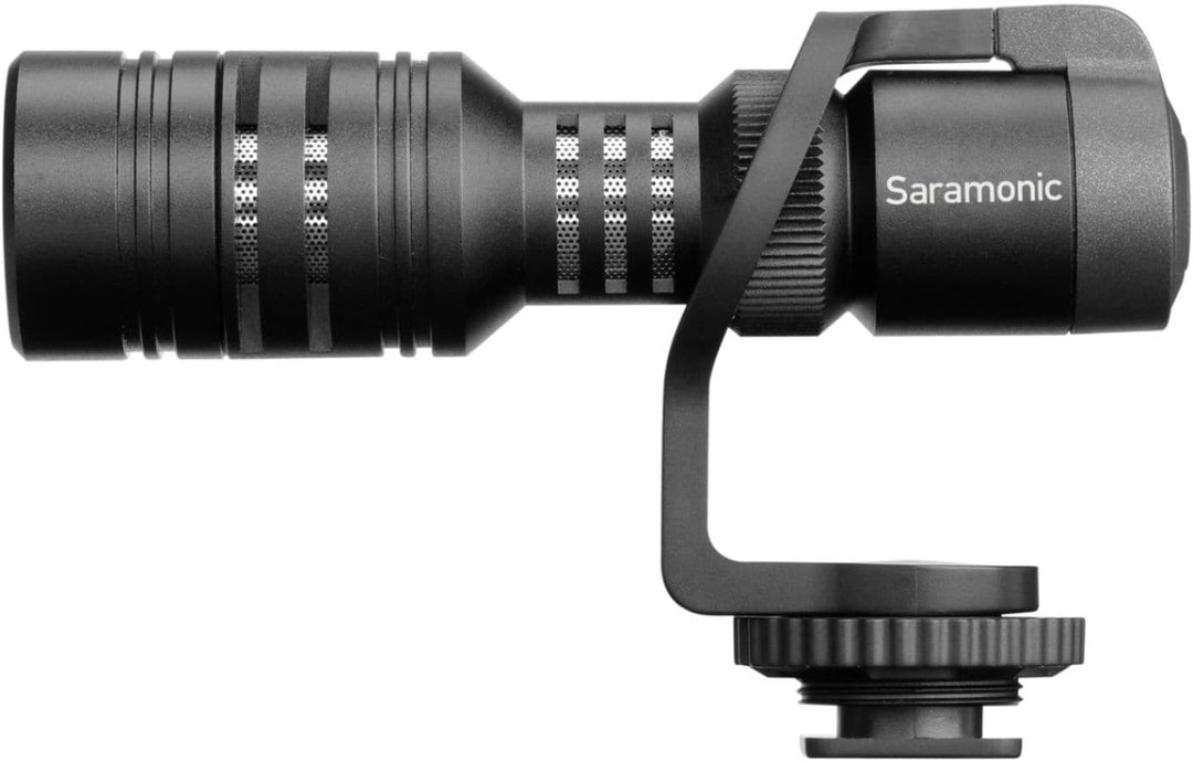 Saramonic On-Camera Mini Shotgun Mic for DSLR, Mirrorless, Video, Smartphones & Tablets (Vmic Mini)_0