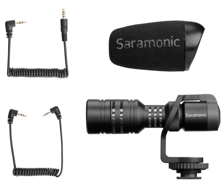 Saramonic On-Camera Mini Shotgun Mic for DSLR, Mirrorless, Video, Smartphones & Tablets (Vmic Mini)_9
