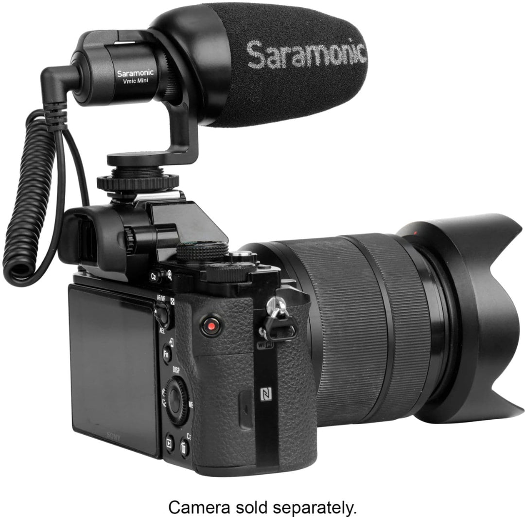 Saramonic On-Camera Mini Shotgun Mic for DSLR, Mirrorless, Video, Smartphones & Tablets (Vmic Mini)_4
