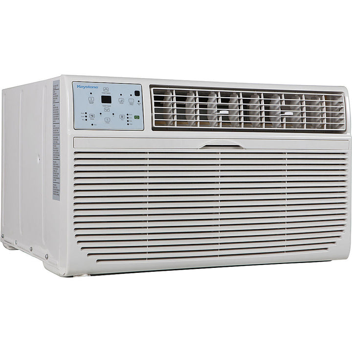 Keystone - 550 Sq. Ft. 12,000 BTU Through-the-Wall Air Conditioner - White_4