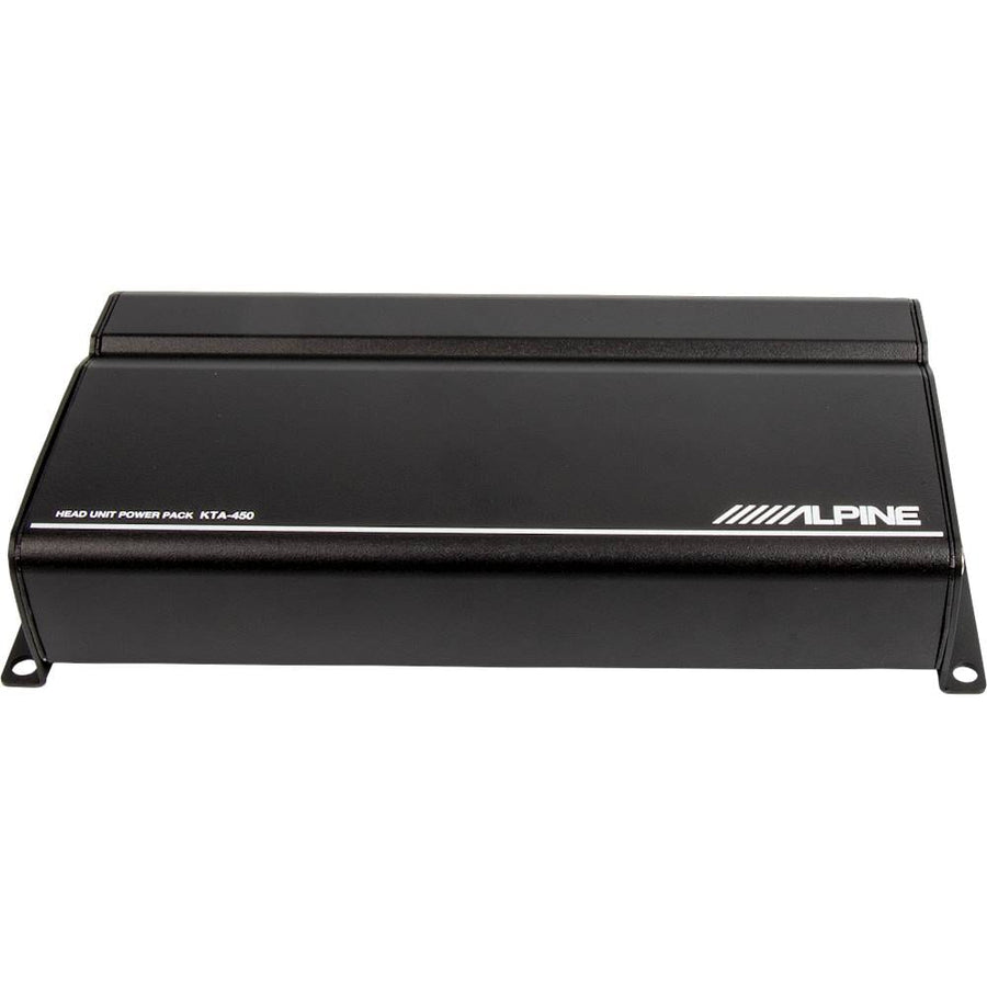 Alpine - 400W Class D Bridgeable Multichannel Amplifier with Built-In Crossover - Black_0