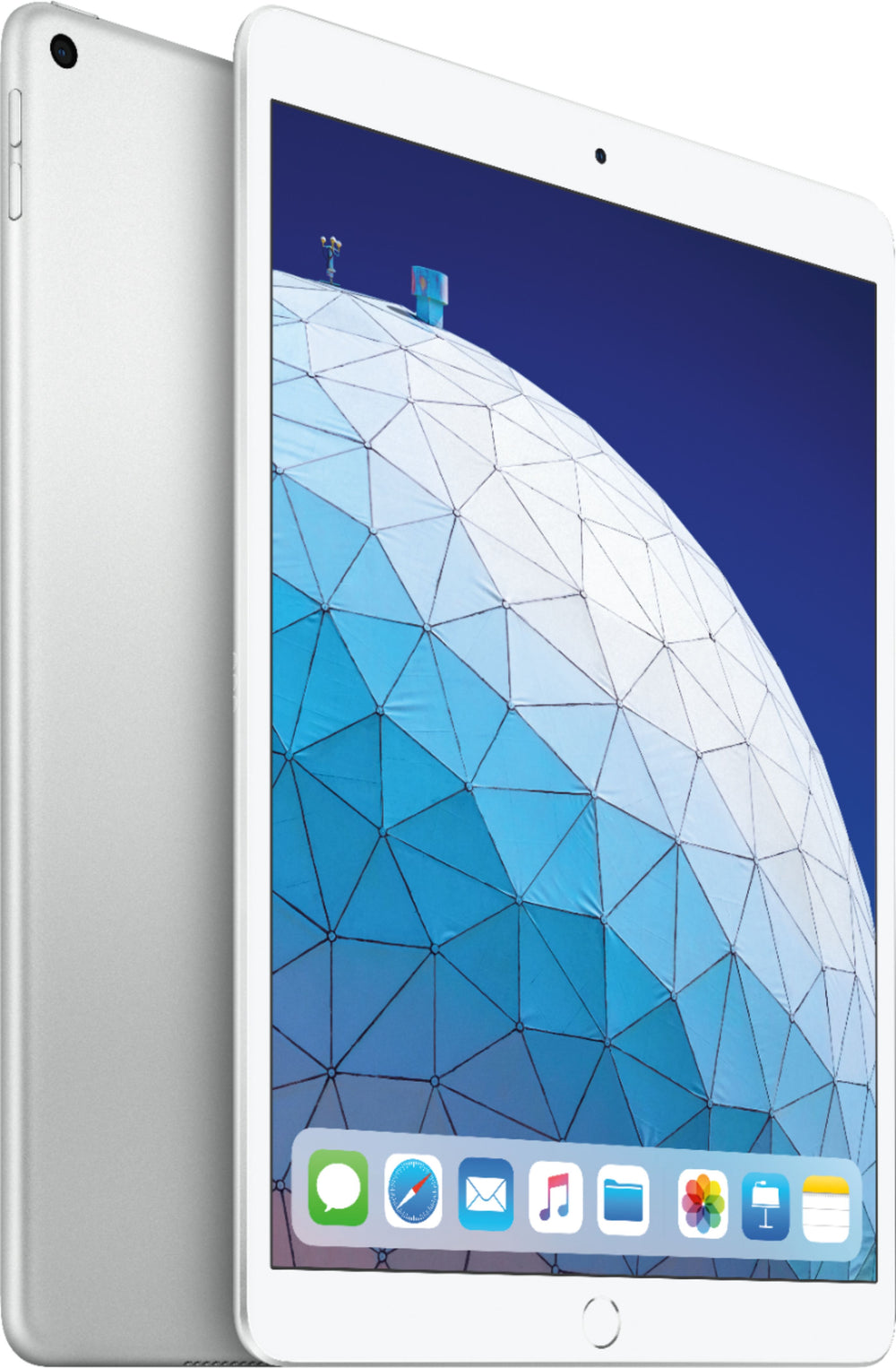 Apple - Geek Squad Certified Refurbished iPad Air (Latest Model) with Wi-Fi - 256GB - Silver_1