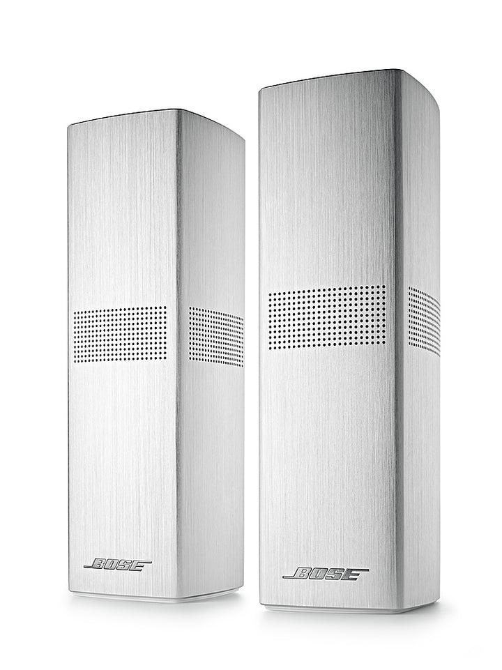 Bose - Surround Speakers 700 120-Watt Wireless Satellite Bookshelf Speakers (Pair) - White_1