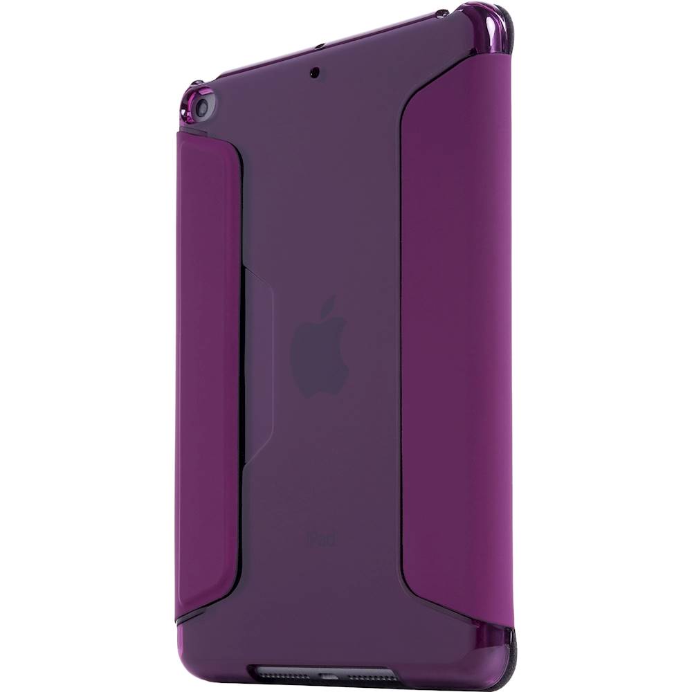 STM - Studio Case for Apple® iPad® mini (5th Generation 2019) and mini 4 - Dark Purple Transparent_2