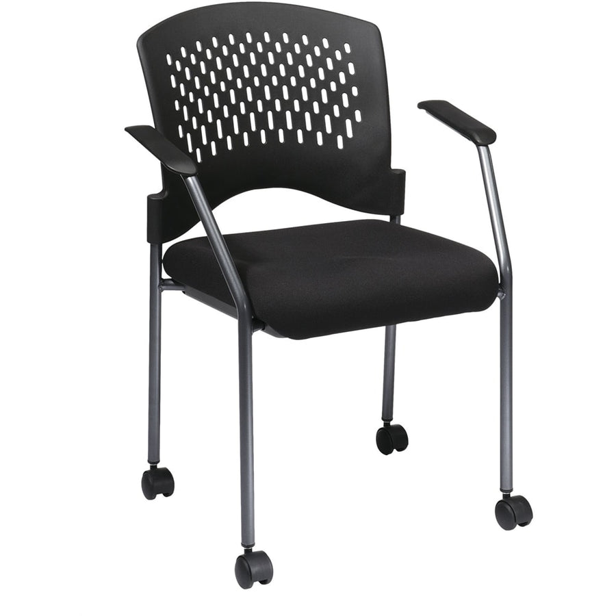 Pro-line II - ProGrid Series Fabric Visitor Chair - Black_0