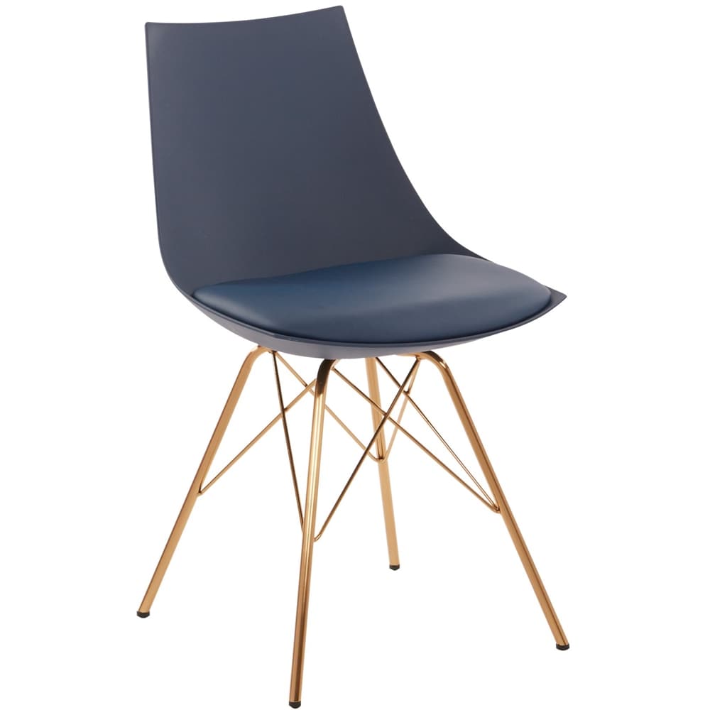 AveSix - Oakley Modern Chair - Navy/Gold_1