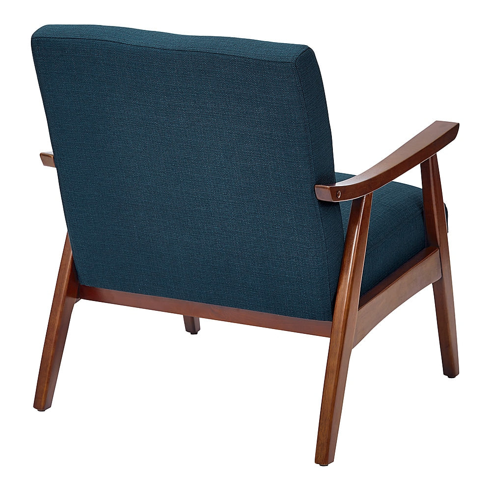 WorkSmart - Davis Mid-Century Fabric Armchair - Blue/Klein Azure_1