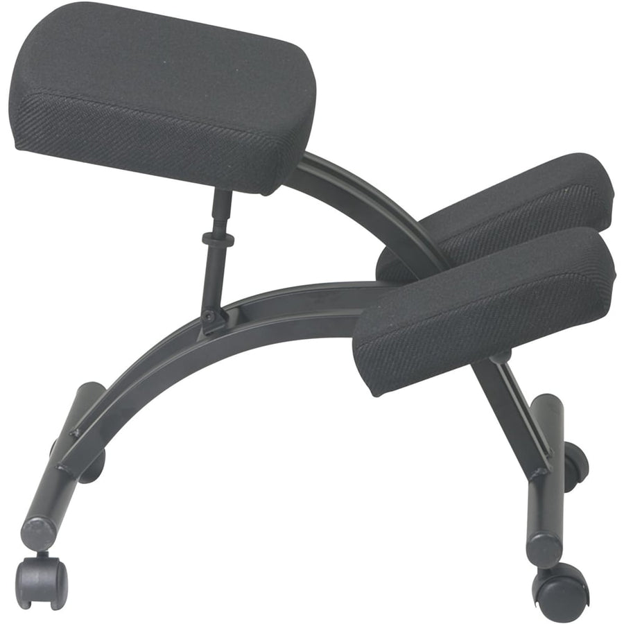 WorkSmart - KC Series Memory Foam Kneeling Chair - Gray/Black_0