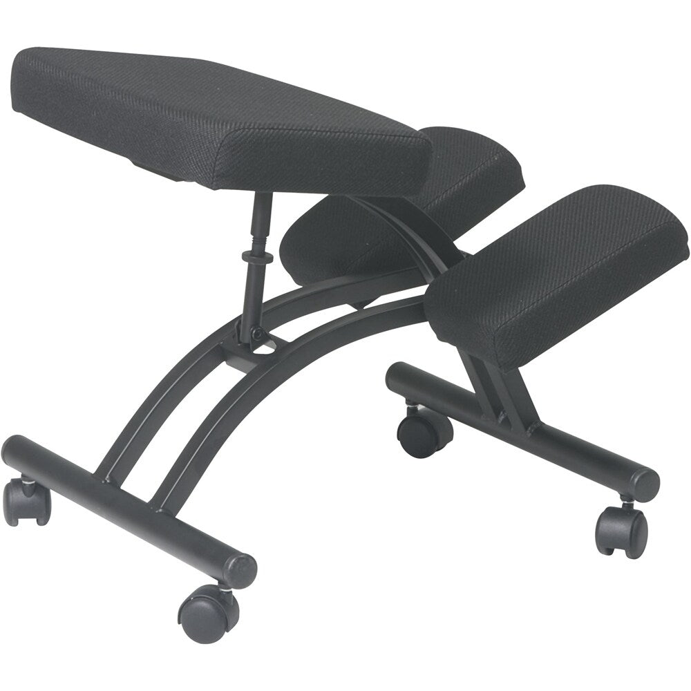 WorkSmart - KC Series Memory Foam Kneeling Chair - Gray/Black_1