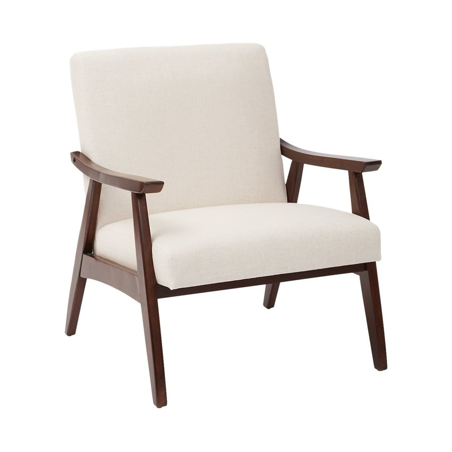 WorkSmart - Davis Mid-Century Fabric Armchair - White/Linen_0