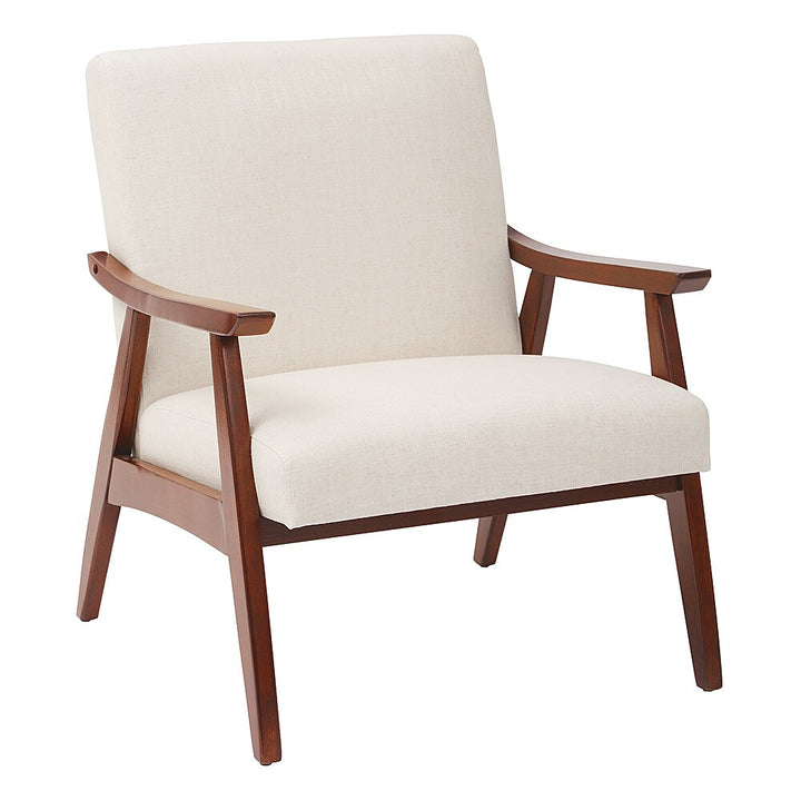 WorkSmart - Davis Mid-Century Fabric Armchair - White/Linen_5