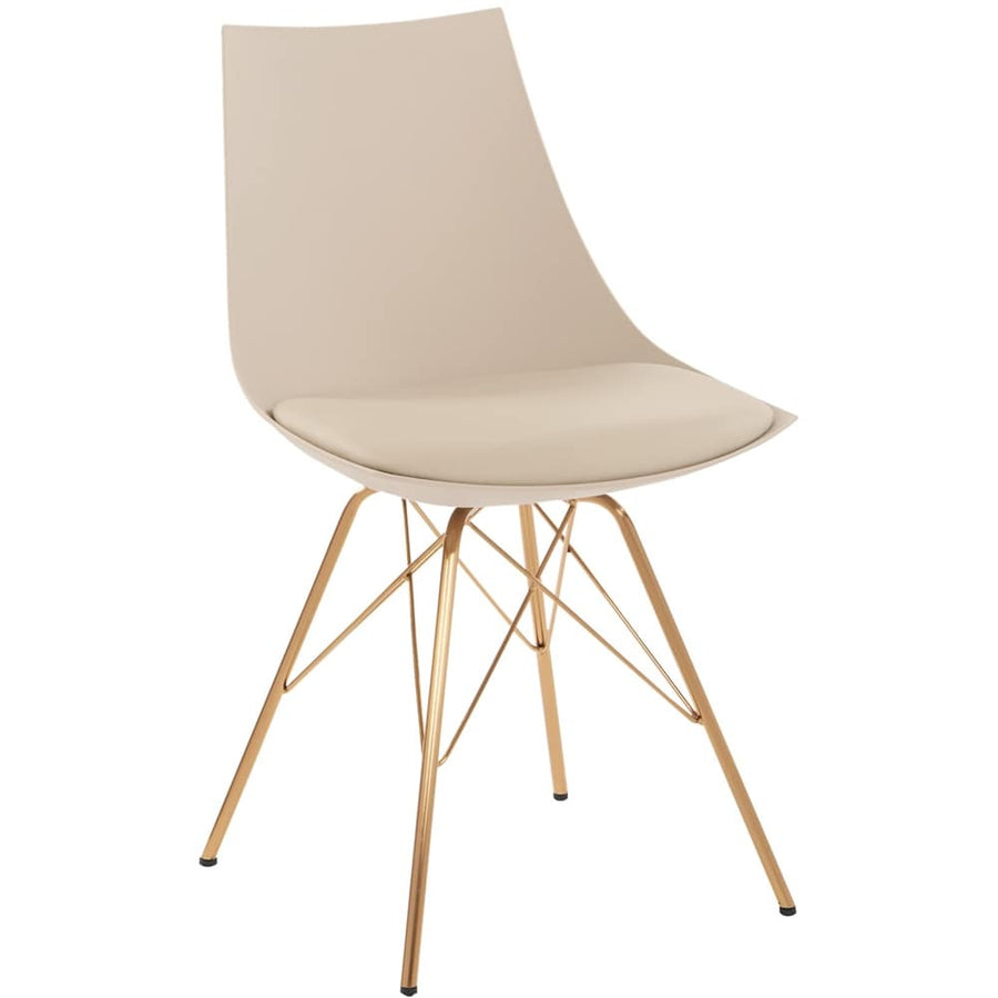 AveSix - Oakley Contemporary Home Chair - Cream/Gold_0