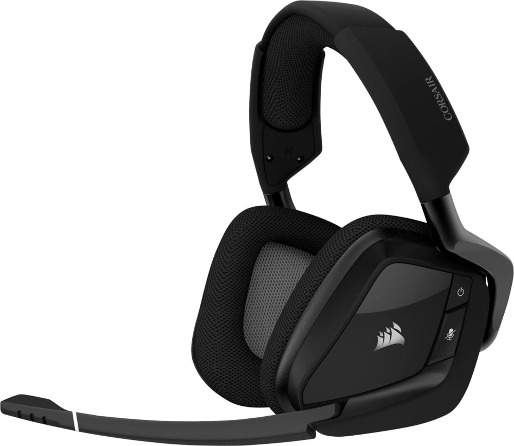 CORSAIR - VOID RGB ELITE Wireless 7.1 Surround Sound Gaming Headset for PC, PS5, PS4 - Carbon_1