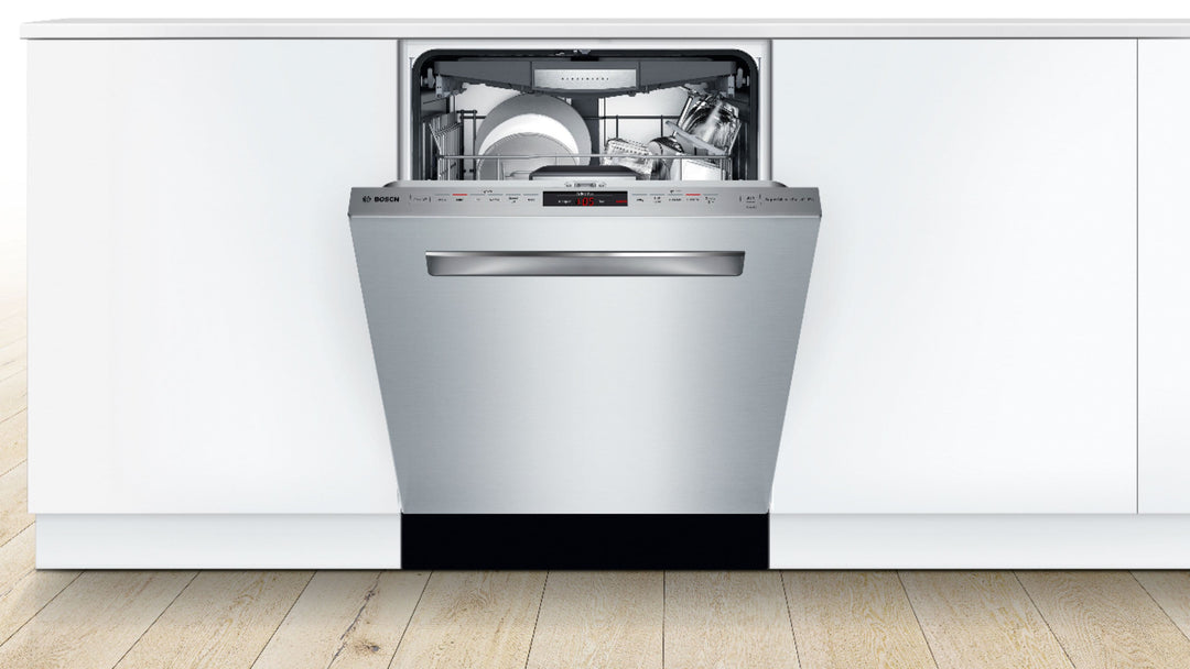 Bosch - 800 Series 24" Top Control Built-In Dishwasher with CrystalDry, Stainless Steel Tub, 3rd Rack, 42 dBa - Stainless steel_11