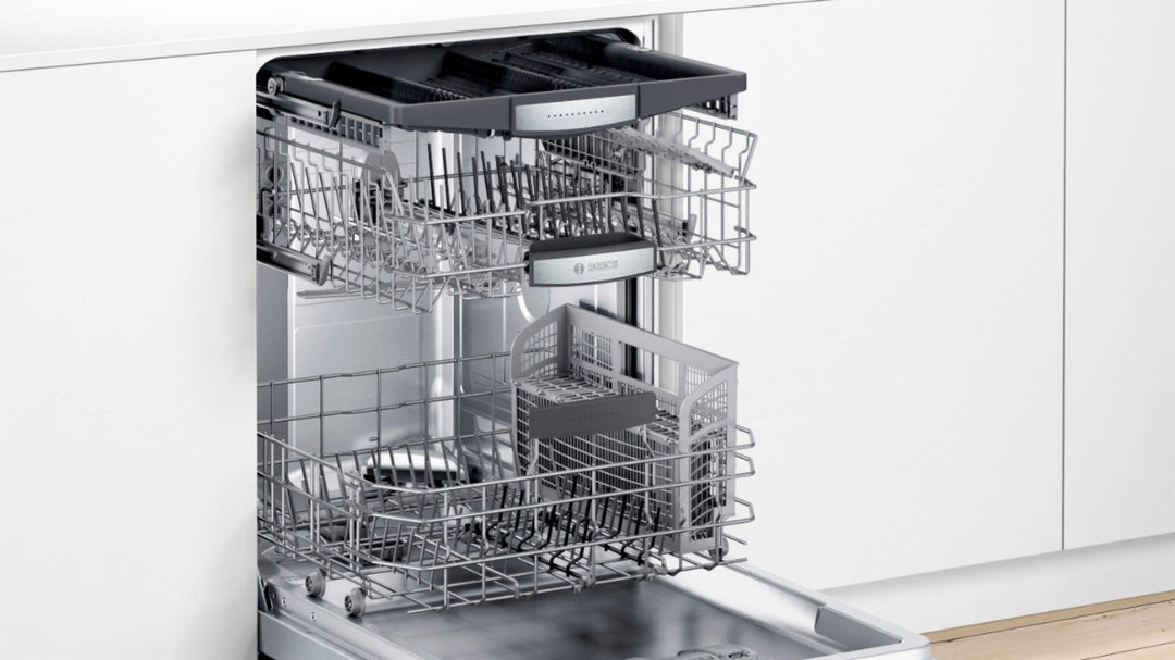 Bosch - 800 Series 24" Top Control Built-In Dishwasher with CrystalDry, Stainless Steel Tub, 3rd Rack, 42 dBa - Stainless steel_10