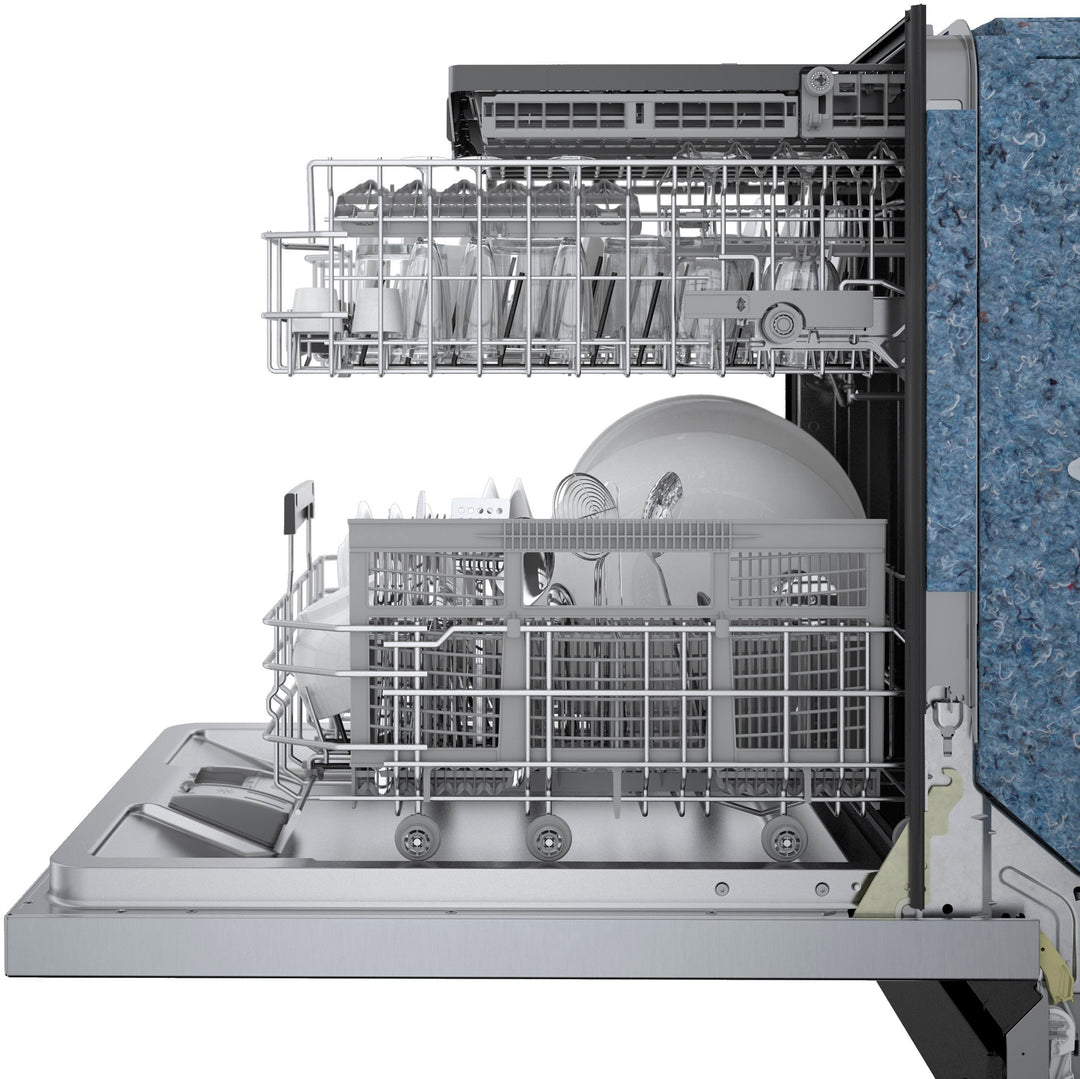 Bosch - 800 Series 24" Top Control Built-In Dishwasher with CrystalDry, Stainless Steel Tub, 3rd Rack, 42 dBa - Stainless steel_13