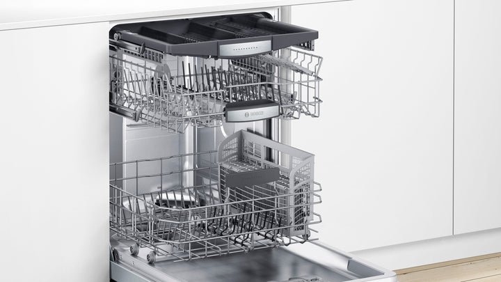 Bosch - 800 Series 24" Top Control Built-In Dishwasher with CrystalDry, Stainless Steel Tub, 3rd Rack, 42 dBa - Stainless steel_4