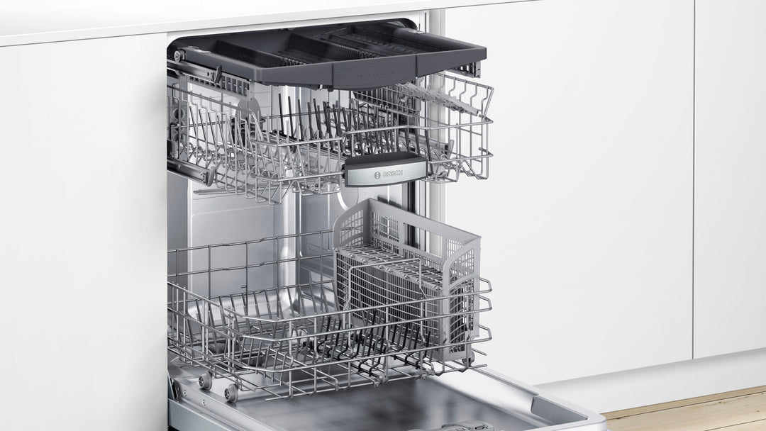 Bosch - 500 Series 24" Top Control Built-In Dishwasher with AutoAir, Stainless Steel Tub, 3rd Rack, 44 dBa - Stainless steel_10