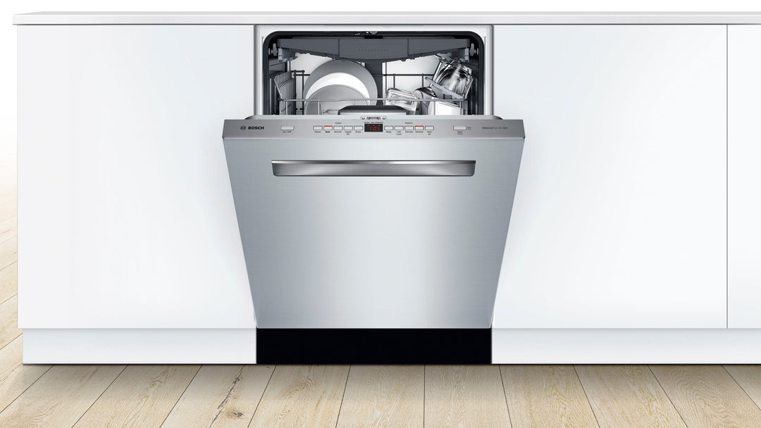 Bosch - 500 Series 24" Top Control Built-In Dishwasher with AutoAir, Stainless Steel Tub, 3rd Rack, 44 dBa - Stainless steel_6