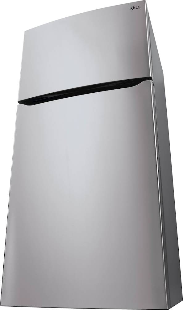 LG - 20.2 Cu. Ft. Top-Freezer Refrigerator - Stainless steel_7