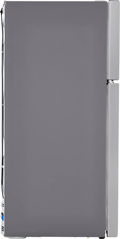 LG - 20.2 Cu. Ft. Top-Freezer Refrigerator - Stainless steel_6