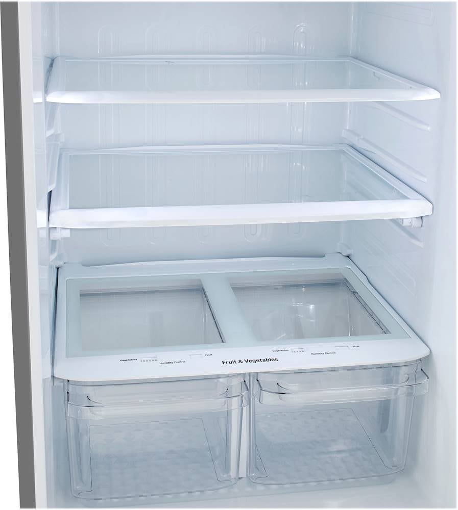 LG - 20.2 Cu. Ft. Top-Freezer Refrigerator - Stainless steel_2