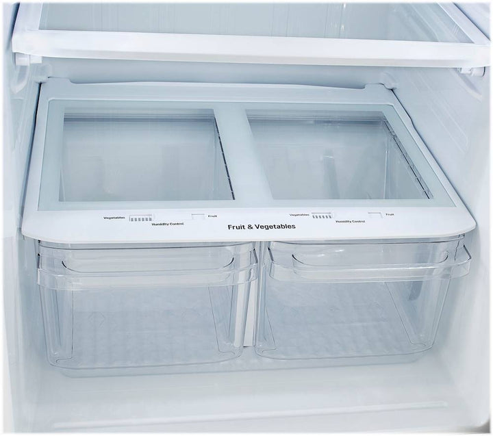 LG - 20.2 Cu. Ft. Top-Freezer Refrigerator - Stainless steel_17