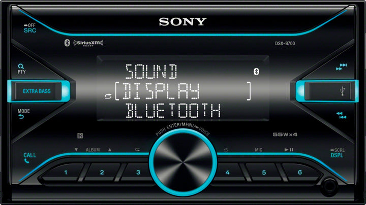 Sony - Built-in Bluetooth - In-Dash Digital Media Receiver - Black_0