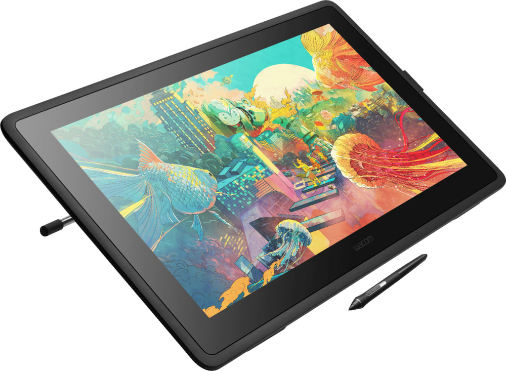 Wacom - Cintiq 22 Pen Display Drawing Tablet - Black_1