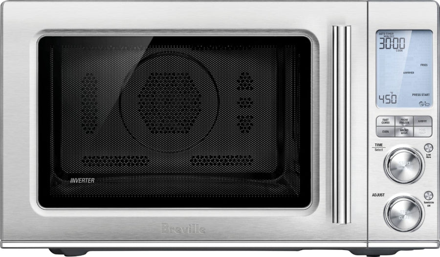 Breville - 1.1 Cu. Ft. Convection Microwave - Brushed stainless steel_0