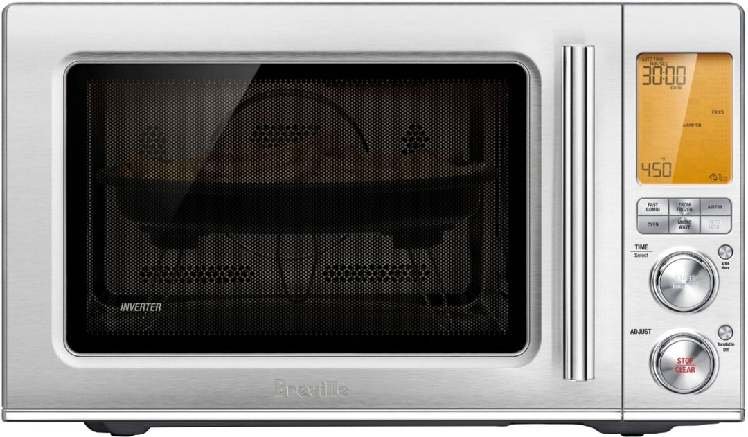Breville - 1.1 Cu. Ft. Convection Microwave - Brushed stainless steel_6