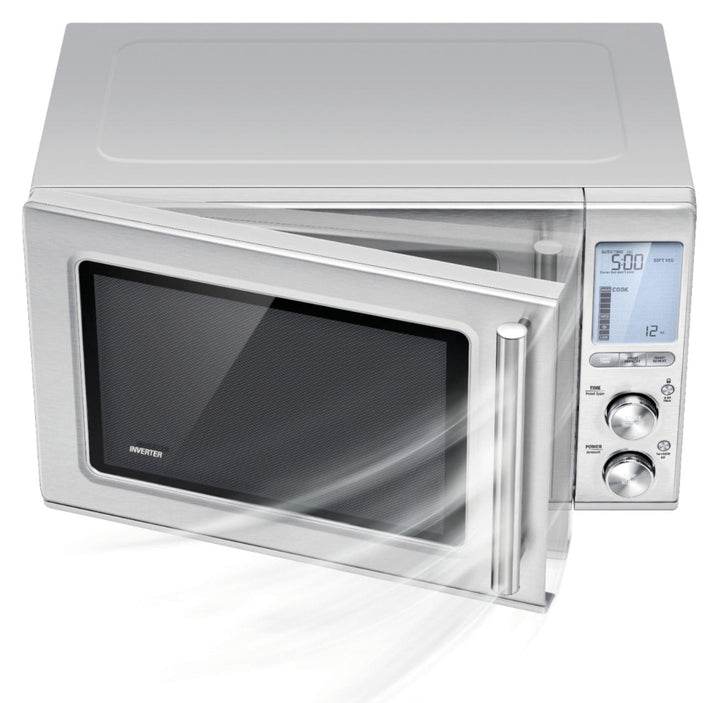Breville - the Smooth Wave™ 1.2 Cu. Ft. Microwave - Stainless steel_8