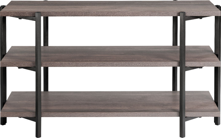 Insignia™ - TV Cabinet for Most TVs Up to 50" - Dark Wood_0