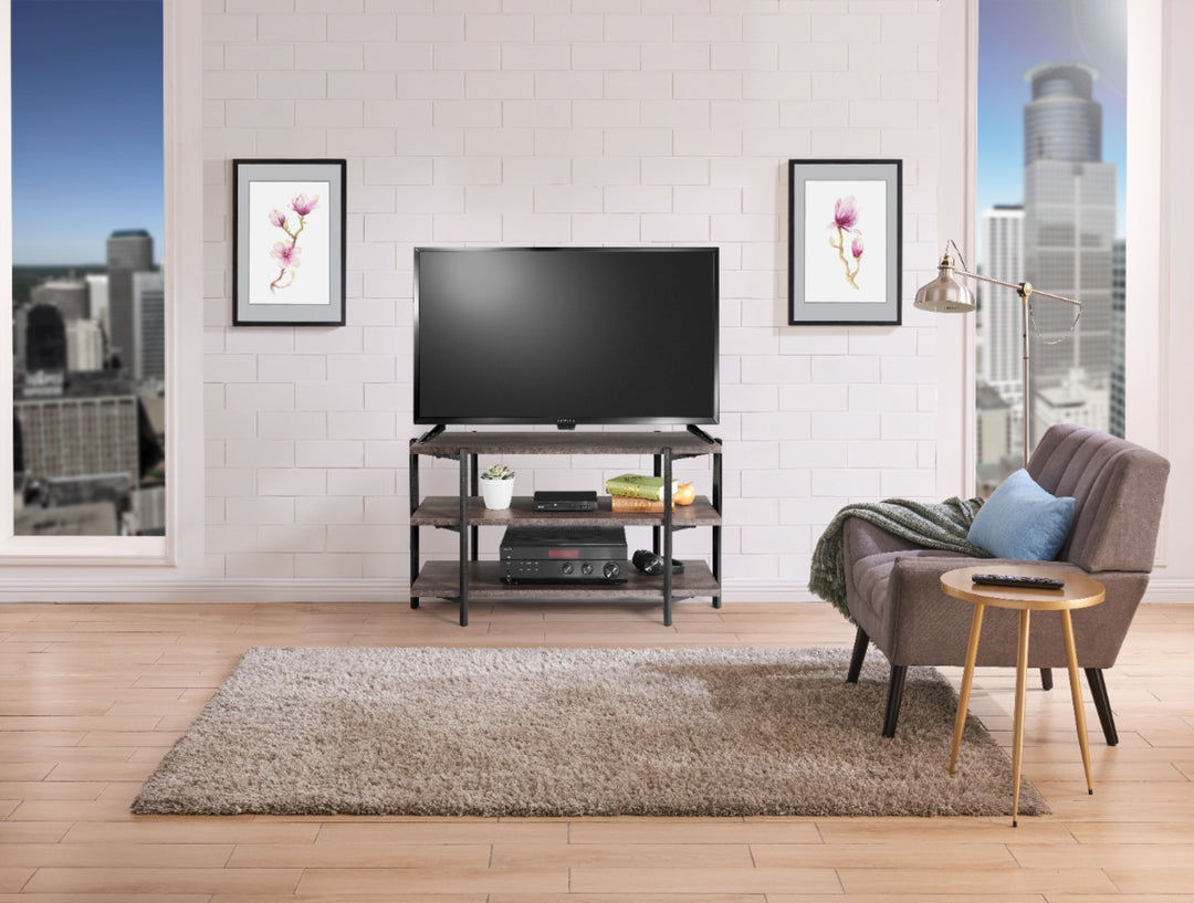 Insignia™ - TV Cabinet for Most TVs Up to 50" - Dark Wood_4