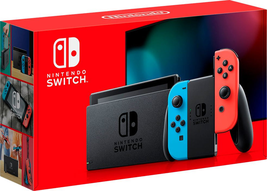 Nintendo - Switch 32GB Console - Neon Red/Neon Blue Joy-Con_0