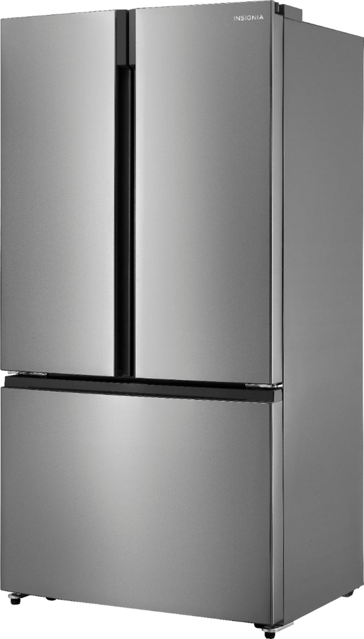 Insignia™ - 20.9 Cu. Ft. French Door Counter-Depth Refrigerator - Stainless steel_2