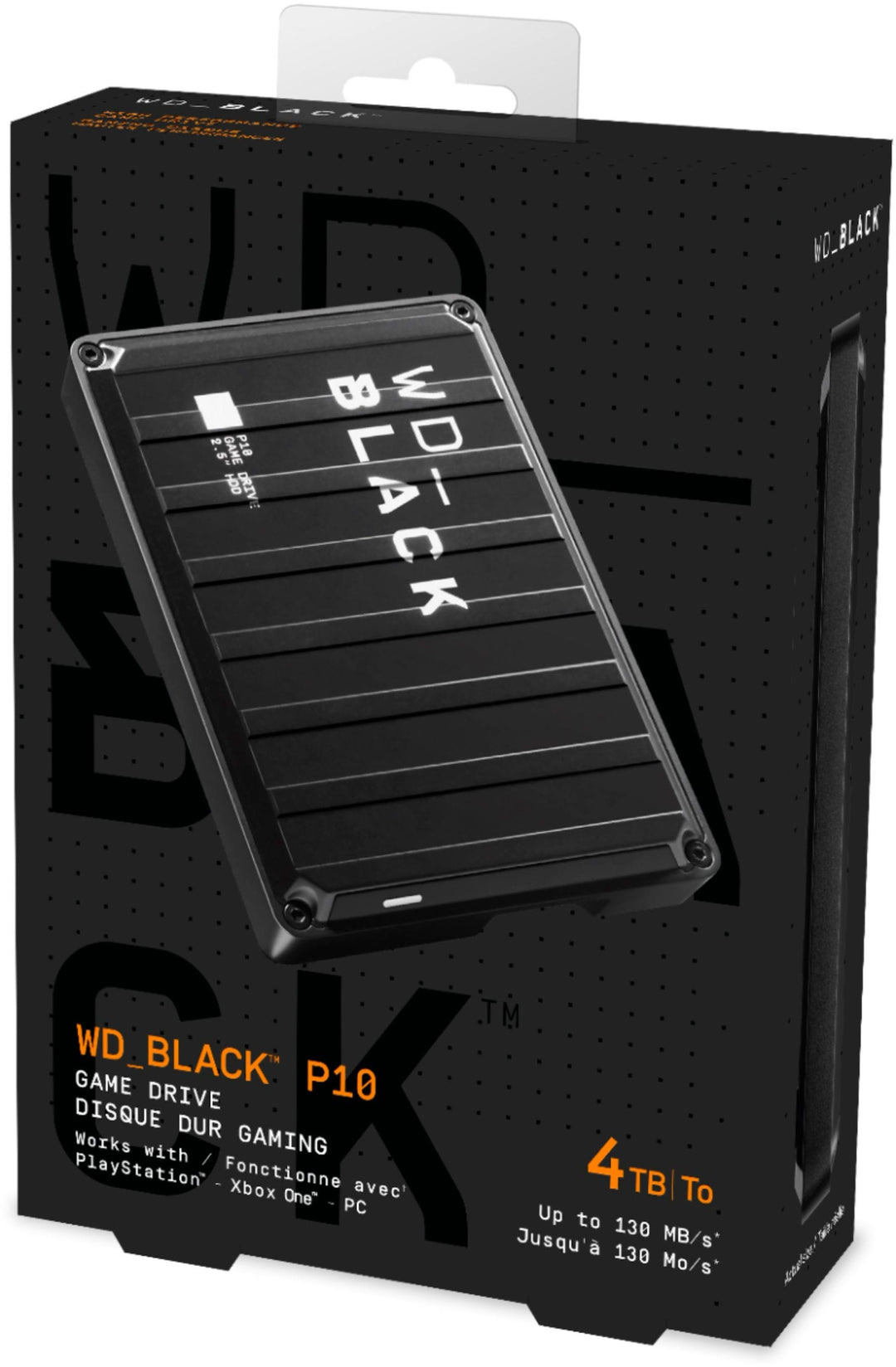WD - WD_BLACK P10 4TB External USB 3.2 Gen 1 Portable Hard Drive - Black_11