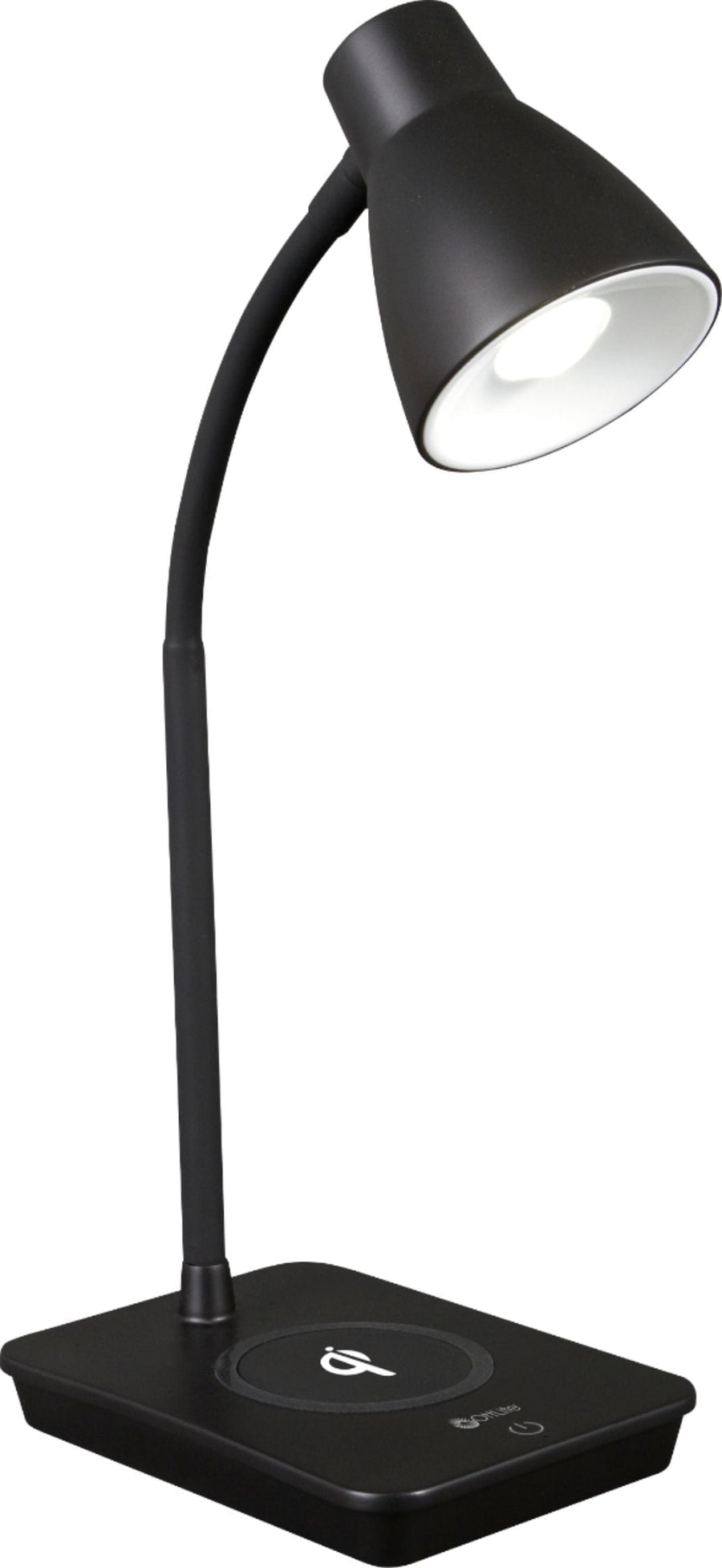 OttLite - Infuse Adjustable LED Desk Lamp with Qi Charging, Three Brightness Settings, & Clear Sun Technology_0