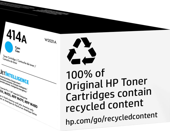 HP - 414A Standard Capacity Toner Cartridge - Cyan_3