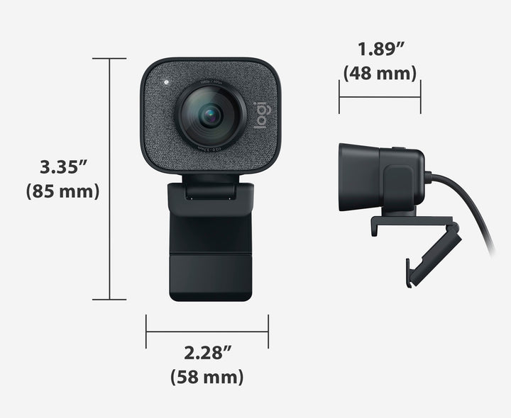 Logitech - StreamCam Plus 1080 Webcam for Live Streaming and Content Creation - Graphite_9