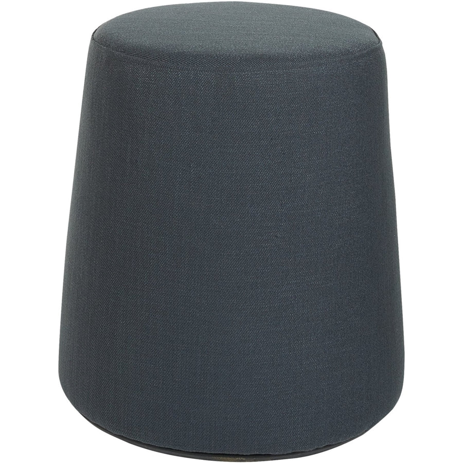Office Star Products - Active Seat Round Contemporary Fabric Ottoman - Black_0