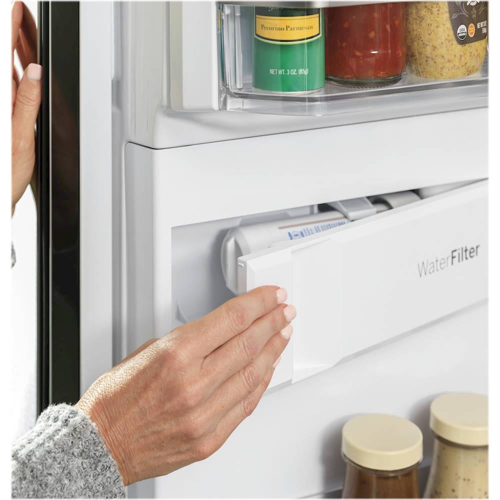 GE Profile - 27.9 Cu. Ft. 4-Door French Door Smart Refrigerator with Door-In-Door - Stainless steel_11