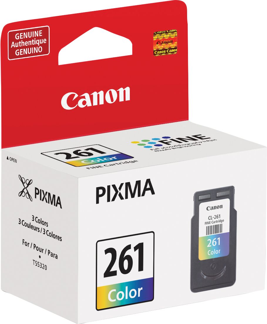 Canon - 261 Standard Capacity Ink Cartridge - Cyan/Magenta/Yellow_1
