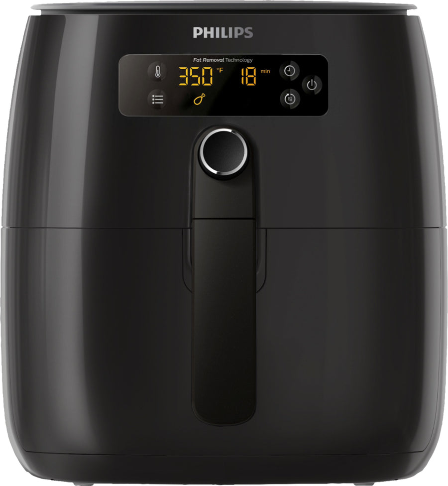 Philips - Premium Twin Turbostar Digital Airfryer HD9741/96 - Black_0