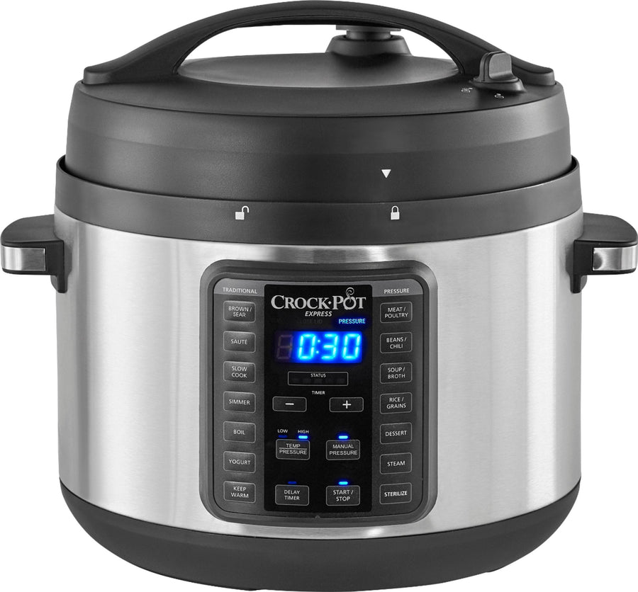 Crock-Pot - 10qt Digital Multi Cooker - Stainless Steel_0
