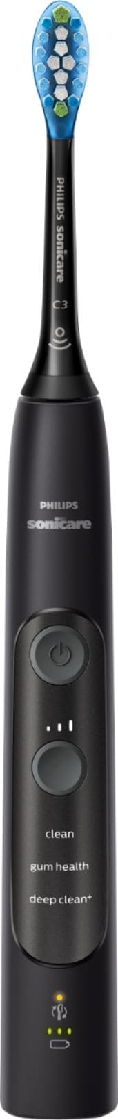 Philips Sonicare - Sonicare ExpertClean 7300 Rechargeable Toothbrush - Black_7