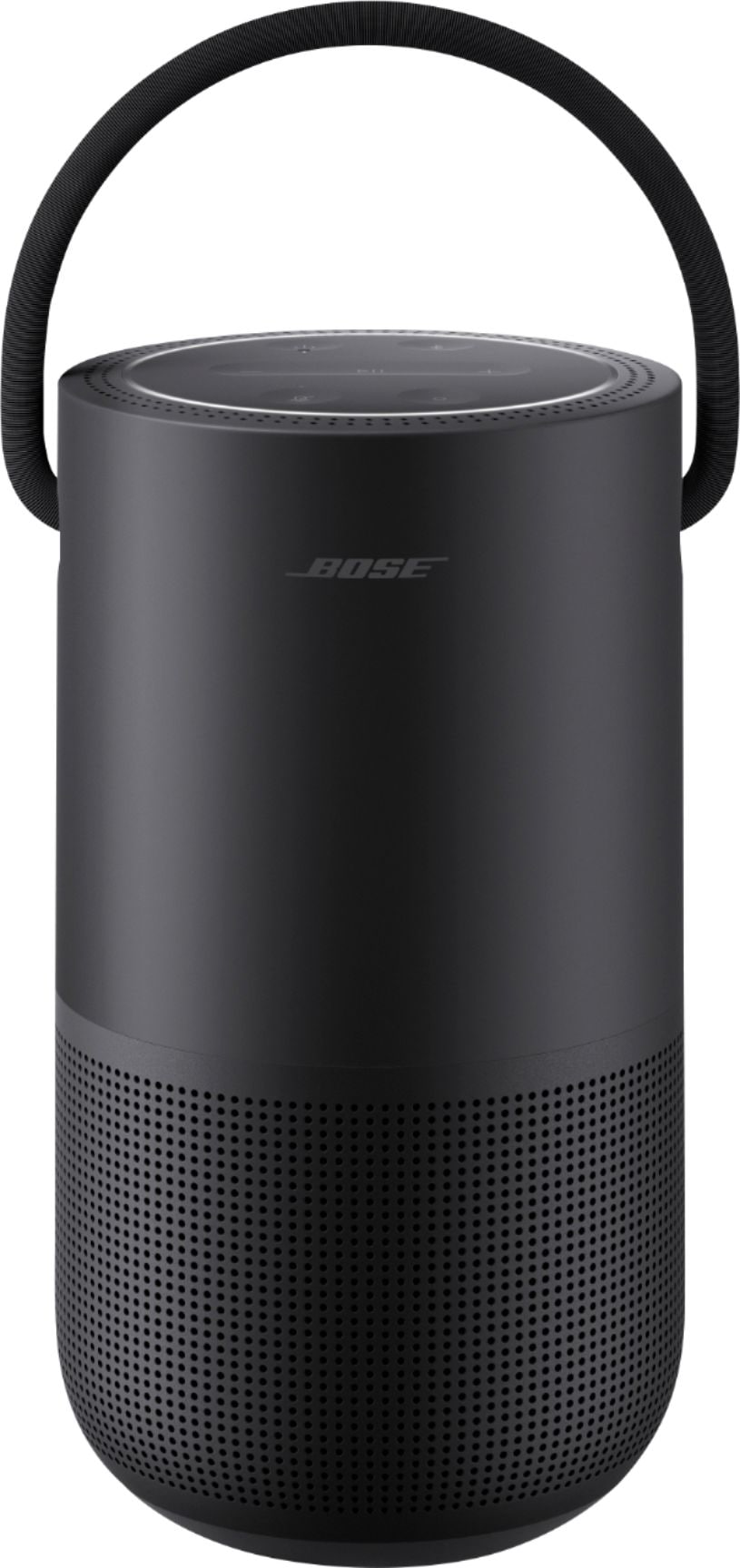 Bose - Portable Smart Speaker with built-in WiFi, Bluetooth, Google Assistant and Alexa Voice Control - Triple Black_0